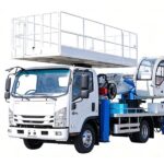 Isuzu 23âMeter, 5âSection Boom Large Aerial Work Platform